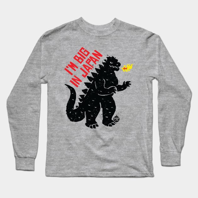 BIG IN JAPAN Long Sleeve T-Shirt by toddgoldmanart